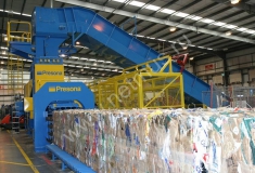 Купить Горизонтальный пресс для вторичного сырья (хвостов) Presona LP 100 CH4